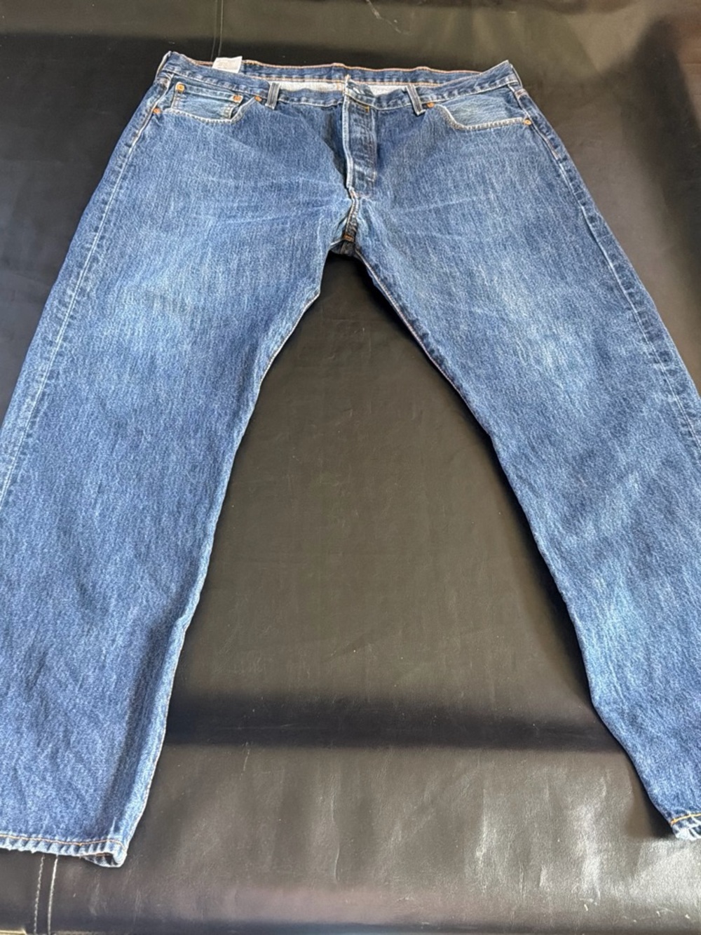 Levi's 501 Men's Classic Blue Relaxed Jeans